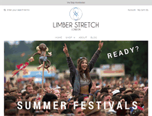 Tablet Screenshot of limberstretch.com